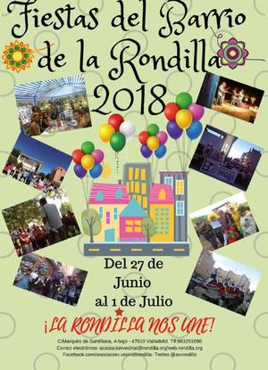 Fiestas del Barrio de la Rondilla 2018