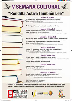 V semana cultural "Rondilla también lee"